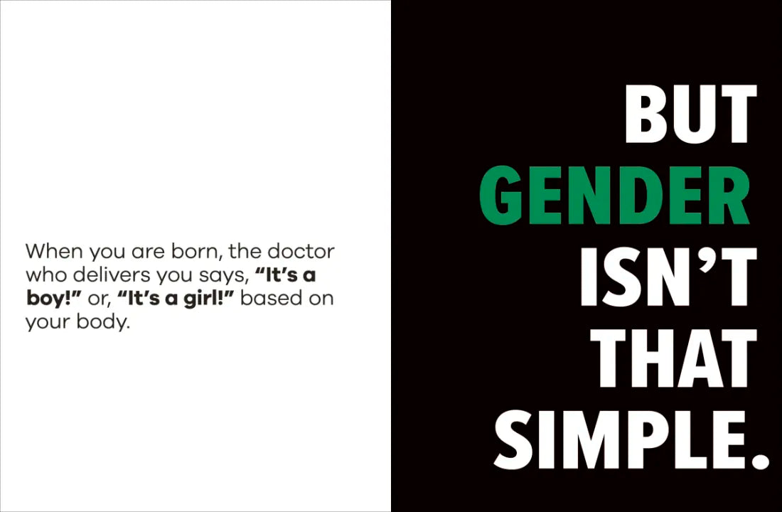 A Kids Book About Being Non-Binary US - Hardback