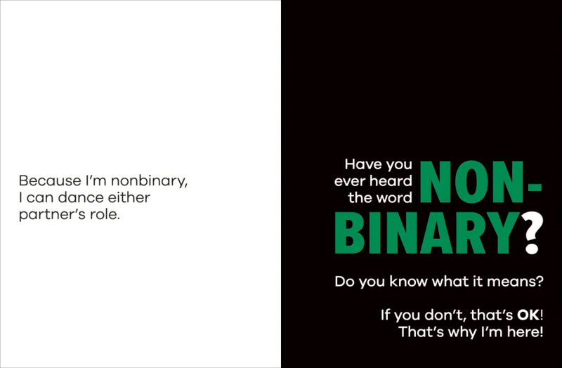 A Kids Book About Being Non-Binary US - Hardback