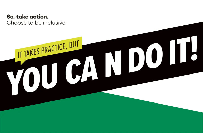 A Kids Book About Being Inclusive US - Hardback