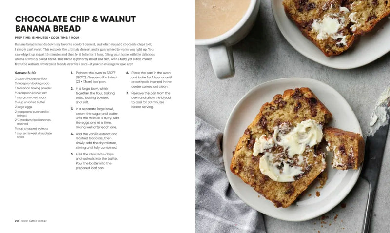 Food Family Repeat US - Hardback