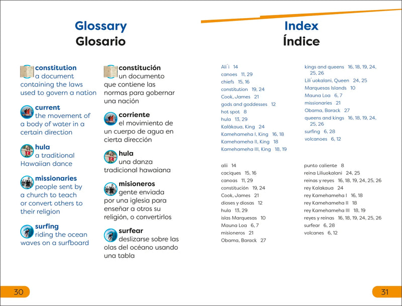 DK Super Readers Level 1 Bilingual History of Hawai'i â€“ La historia de HawÃ¡i US - Paperback / softback