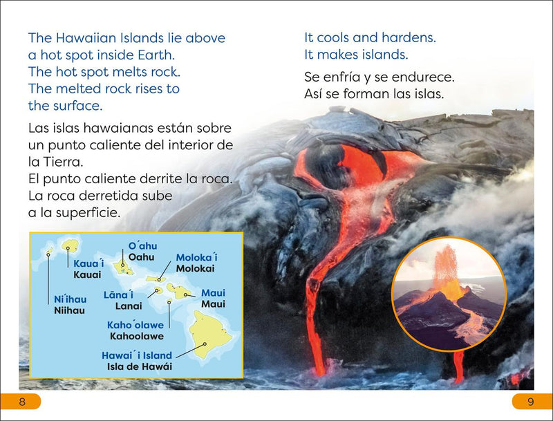 DK Super Readers Level 1 Bilingual History of Hawai'i â€“ La historia de HawÃ¡i US - Hardback