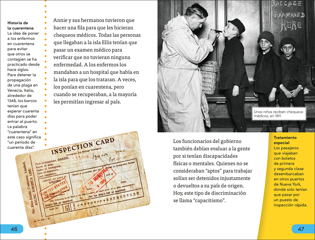 DK Super Readers Level 4 Viaje a través de la isla de Ellis (Journey Through Ellis Island) interior 3 (ISBN 9780744095029)