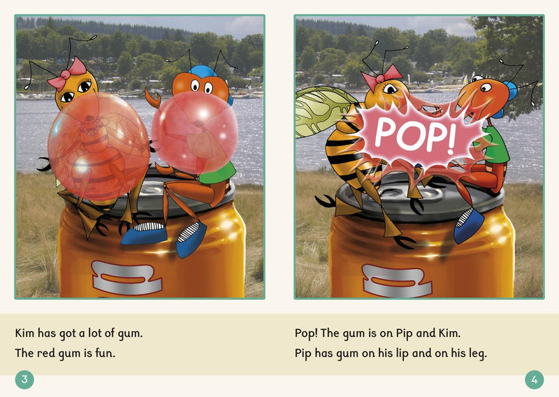 Phonic Books Dandelion Readers Set 2 Units 1-10 Sam and Tim (Alphabet Code Blending 4 and 5 Sound Words) US - Multiple-component retail product, boxed