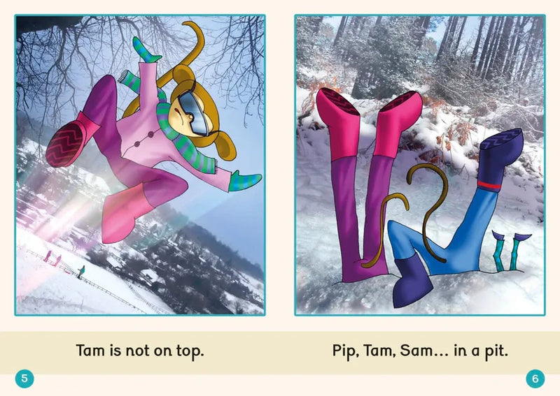 Phonic Books Dandelion Readers Set 3 Units 1-10 Sit on It (Alphabet Code Blending 4 and 5 Sound Words) US - Multiple-component retail product, boxed