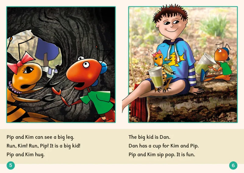 Phonic Books Dandelion Readers Set 3 Units 1-10 Sit on It (Alphabet Code Blending 4 and 5 Sound Words) US - Multiple-component retail product, boxed