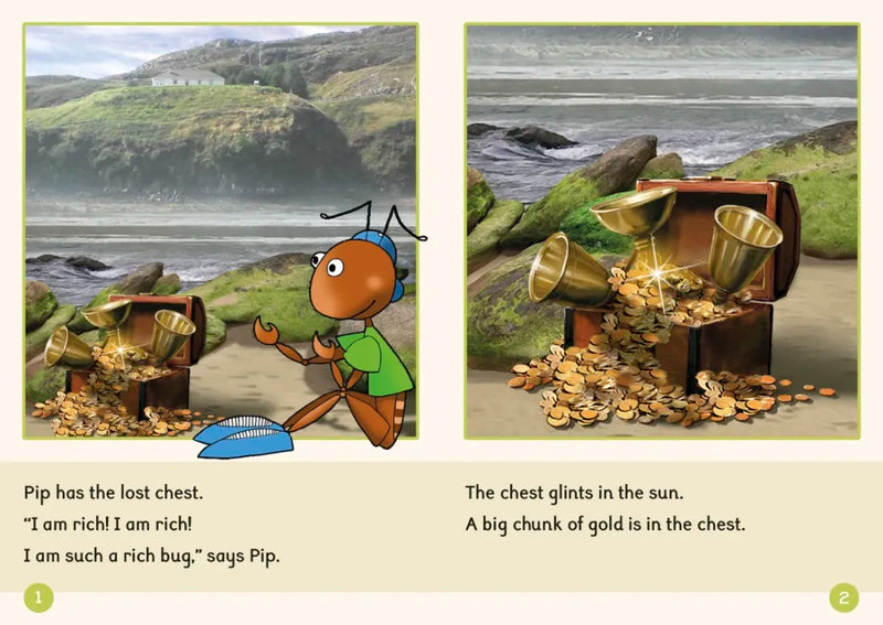 Phonic Books Dandelion Readers Set 1 Units 11-20 (Two-letter spellings sh, ch, th, ng, qu, wh, -ed, -ing, le) US - Multiple-component retail product, boxed