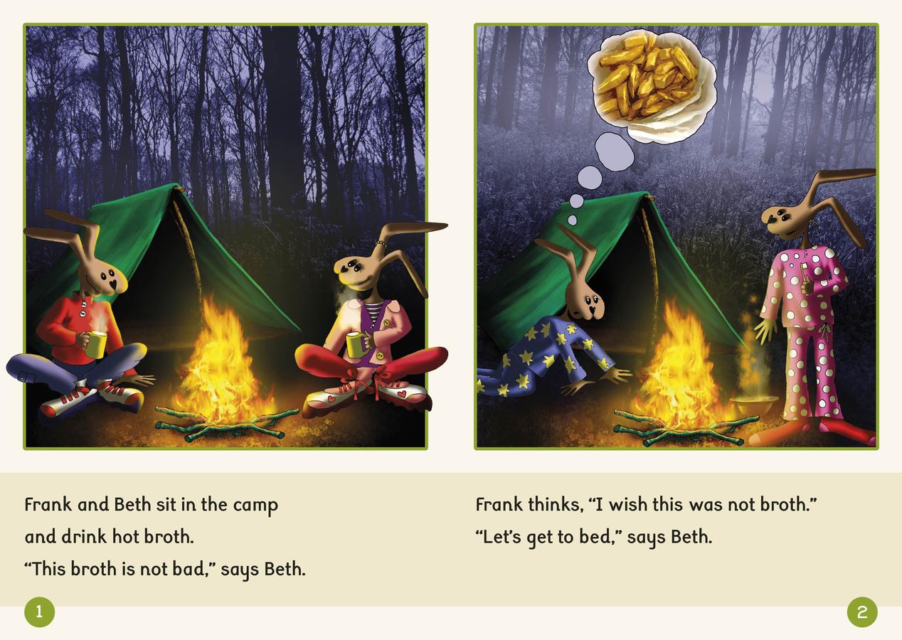 Phonic Books Dandelion Readers Set 2 Units 11-20 Twin Chimps (Two Letter Spellings sh, ch, th, ng, qu, wh, -ed, -ing, -le) US - Multiple-component retail product, boxed