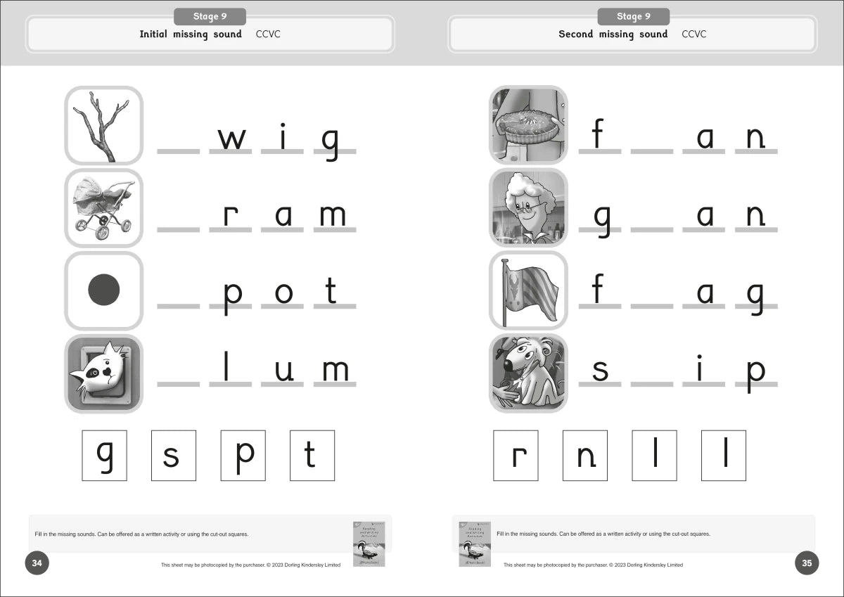 Phonic Books Dandelion Launchers Extras Reading and Writing Activities for Stages 8-15 US - Paperback / softback