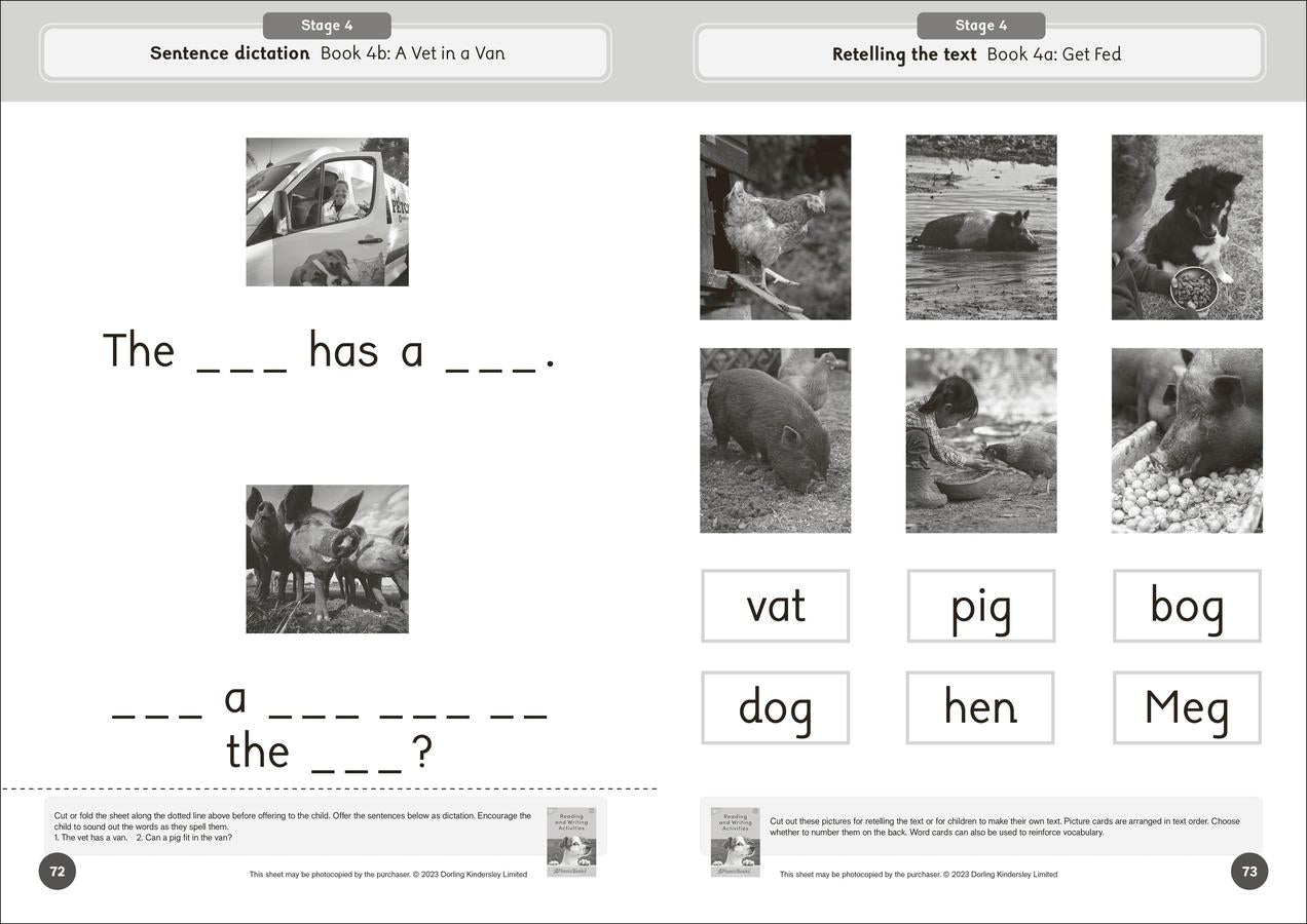 Phonic Books Dandelion World Reading and Writing Activities for Stages 1-7 (Alphabet Code) US - Paperback / softback