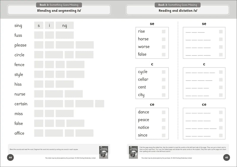Phonic Books Hidden in Paris Activities US - Paperback / softback