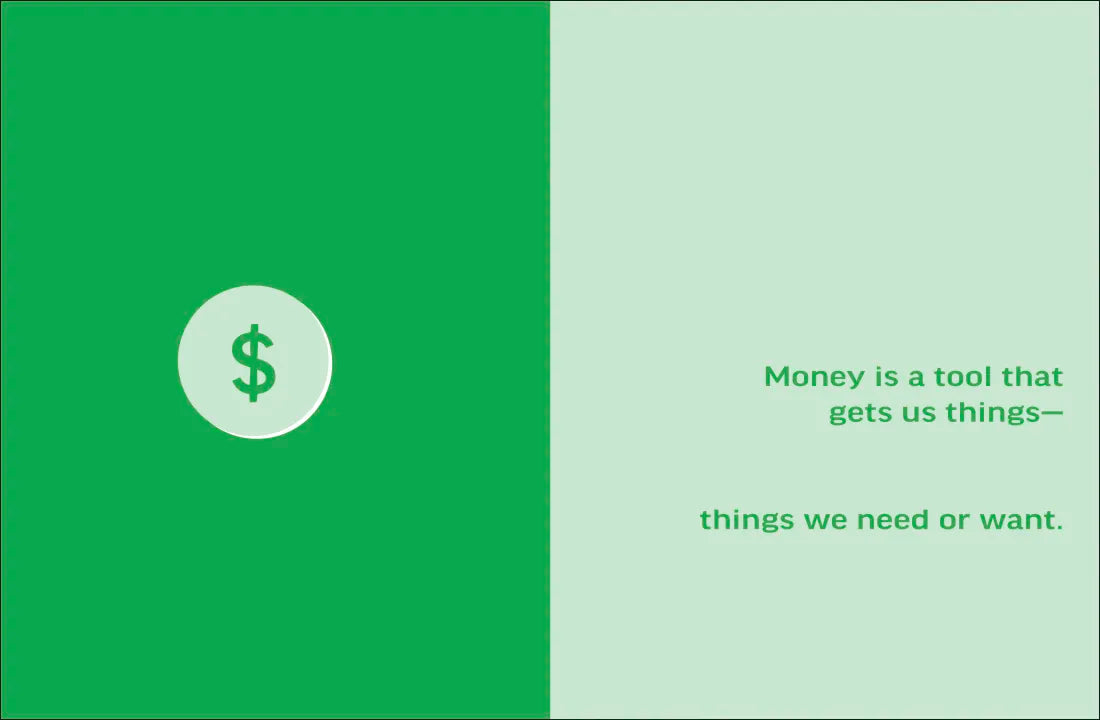 A Kids Book About Money US - Hardback