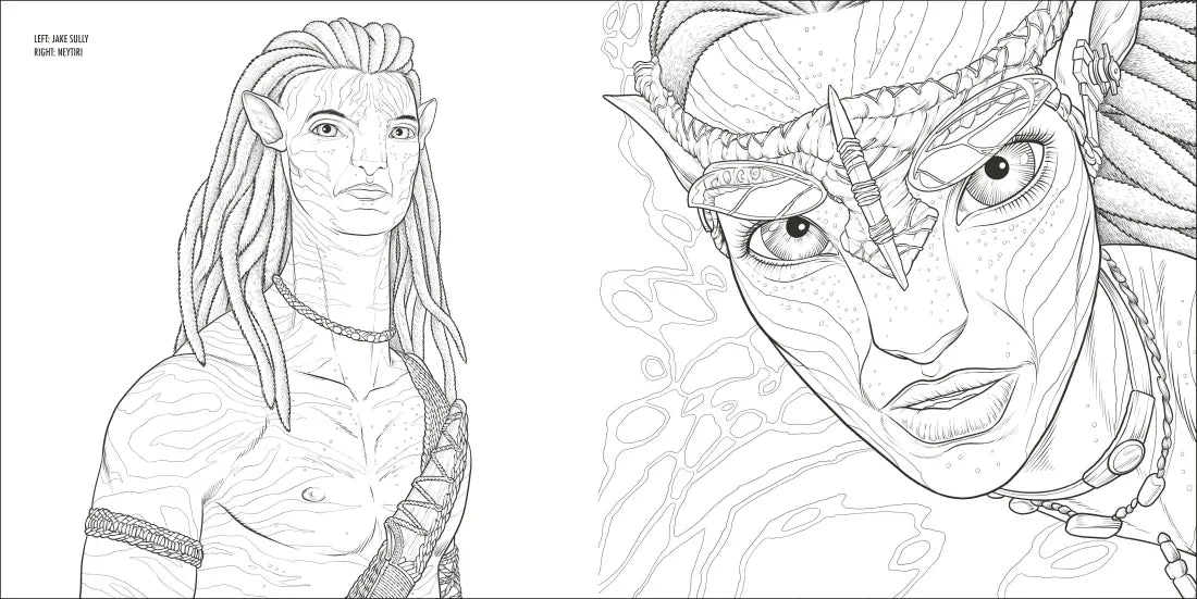 Avatar Coloring Book US - Paperback / softback