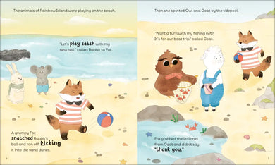 Kindness Club Fox Says Thank You US - Hardback