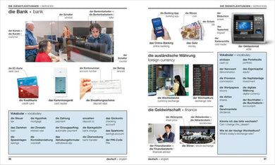 German English Bilingual Visual Dictionary US - Paperback / softback