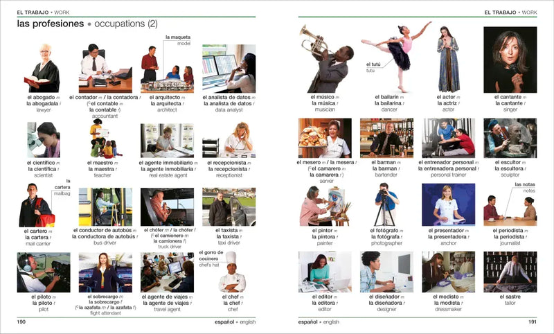 Spanish English Bilingual Visual Dictionary US - Paperback / softback