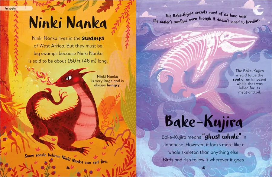 The Bedtime Book of Magical Creatures US - Hardback