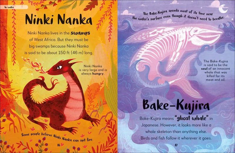 The Bedtime Book of Magical Creatures US - Hardback