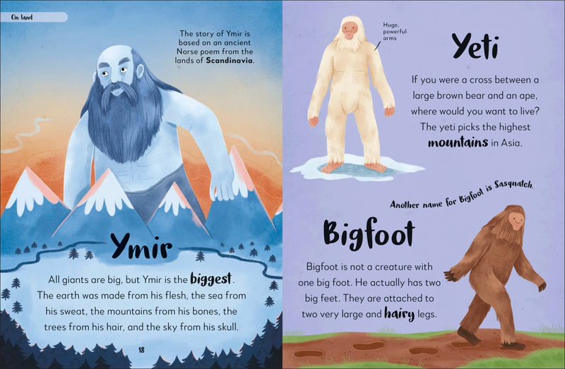 The Bedtime Book of Magical Creatures US - Hardback