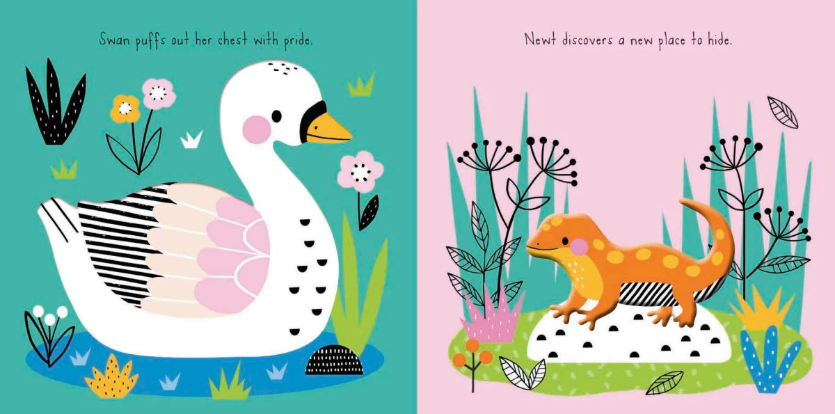 Little Chunkies: Animals in the Pond US - Board book