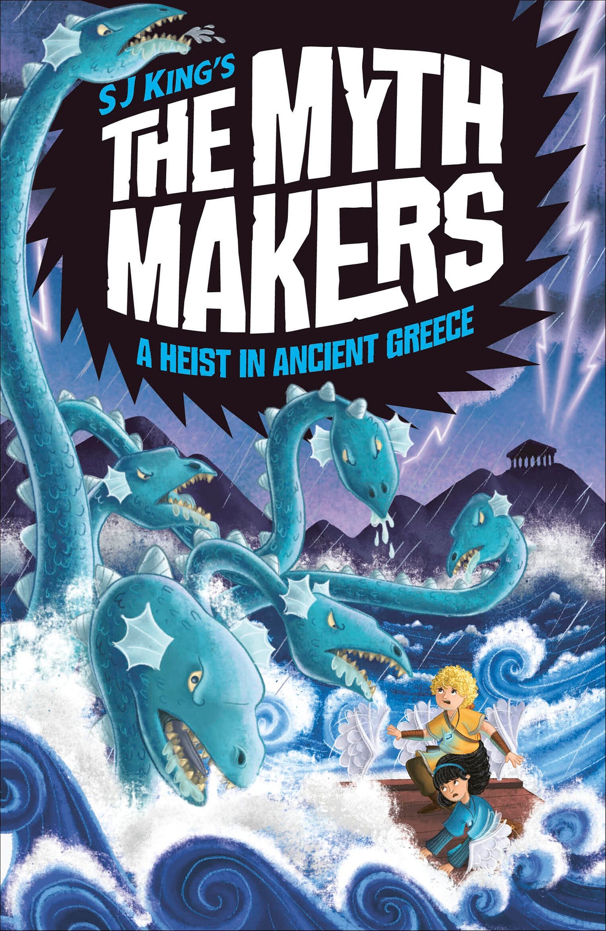 The Myth Makers: A Heist in Ancient Greece cover (ISBN 9780744098389)