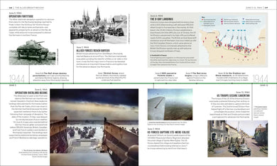 Timelines of World War II US - Hardback