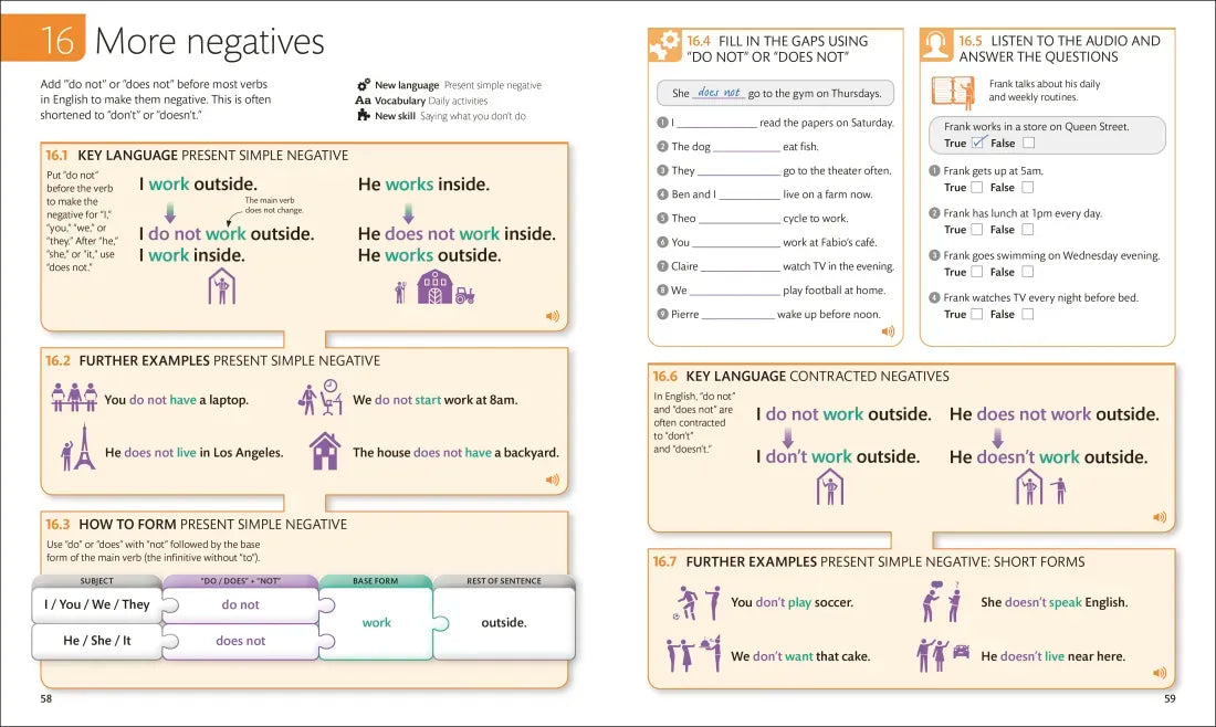 English for Everyone Course Book Level 1 Beginner US - Book
