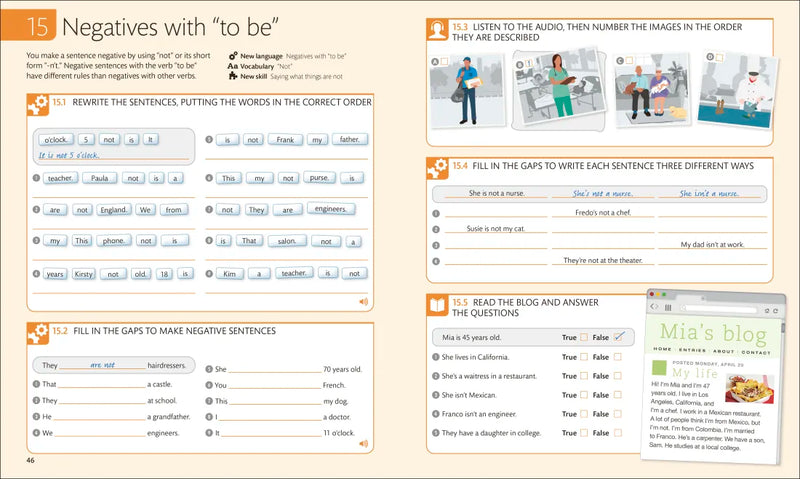 English for Everyone Practice Book Level 1 Beginner US - Paperback / softback