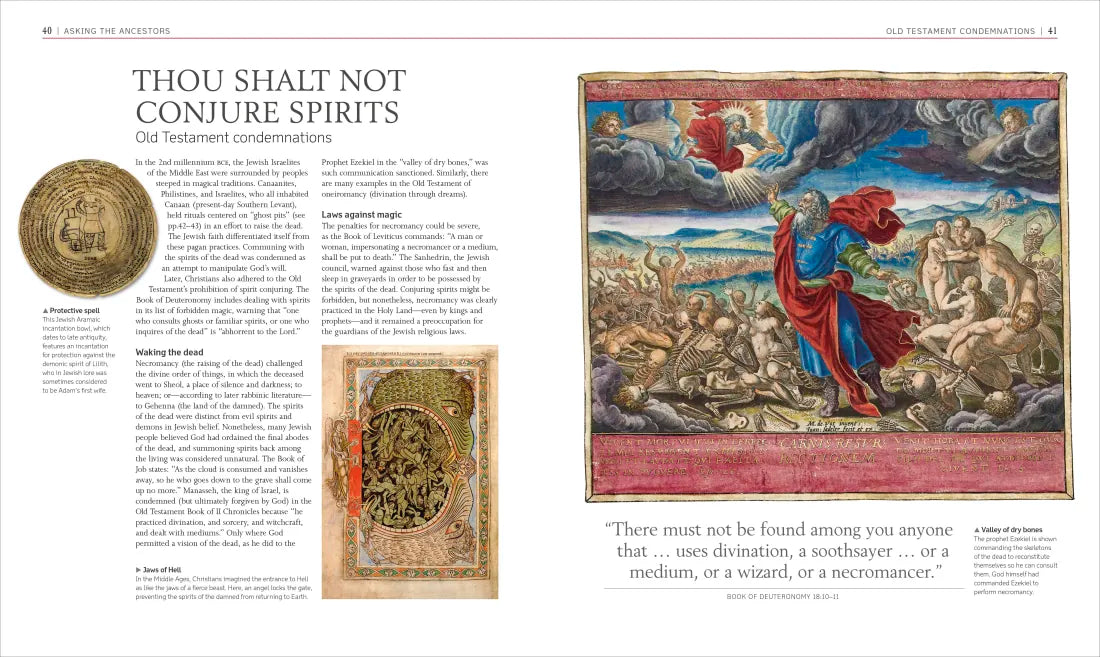 A History of Ghosts, Spirits and the Supernatural US - Hardback