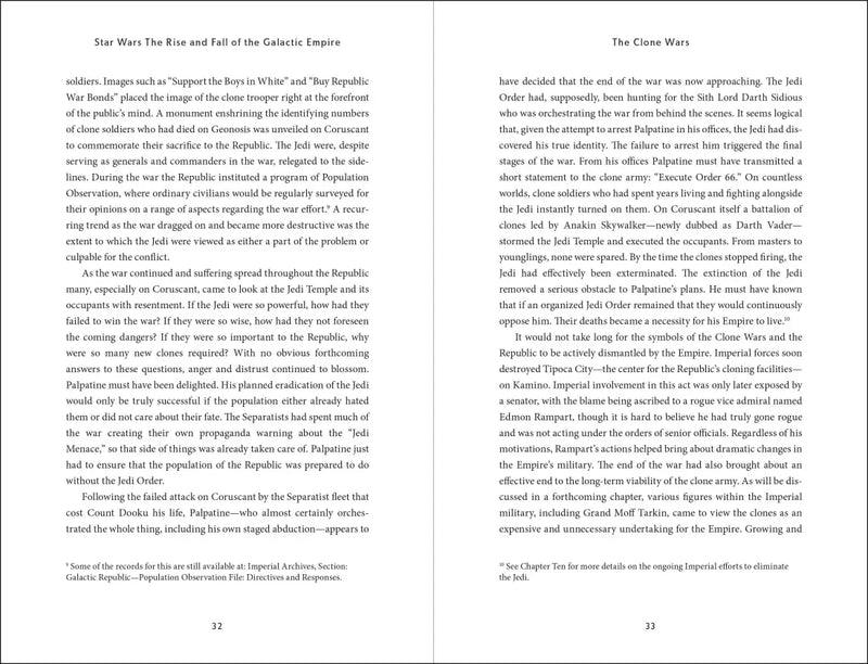 Star Wars The Rise and Fall of the Galactic Empire US - Hardback