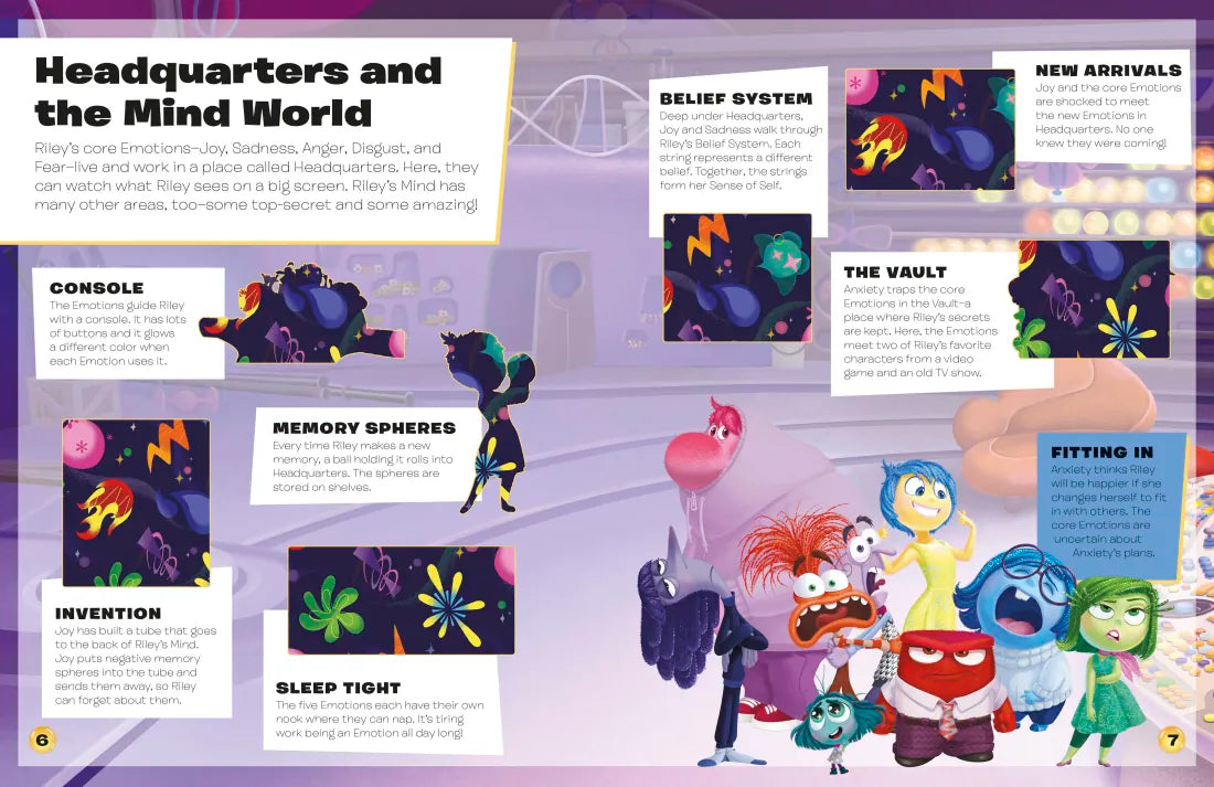 Disney Pixar Inside Out 2 Ultimate Sticker Book US - Paperback / softback