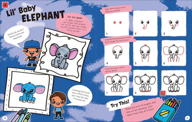 Draw with Art for Kids Hub Animals US - Paperback / softback