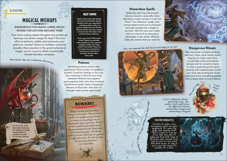 Dungeons and Dragons How Not To Get Eaten by Owlbears US - Hardback