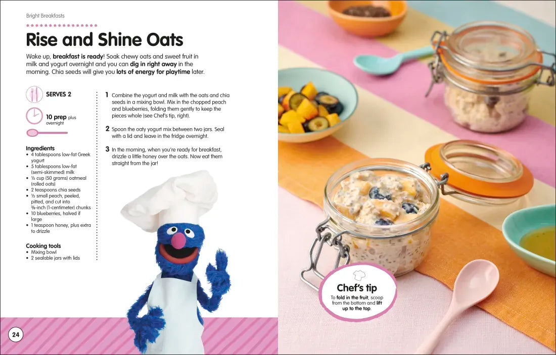 Sesame Street Let's Cook Together US - Hardback
