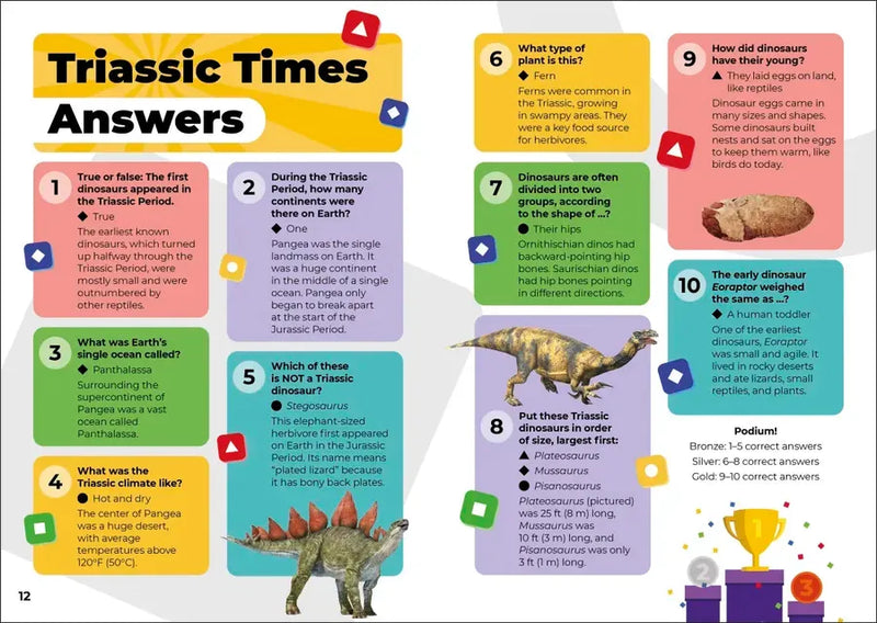 Kahoot! Quiz Time Dinosaurs US - Paperback / softback