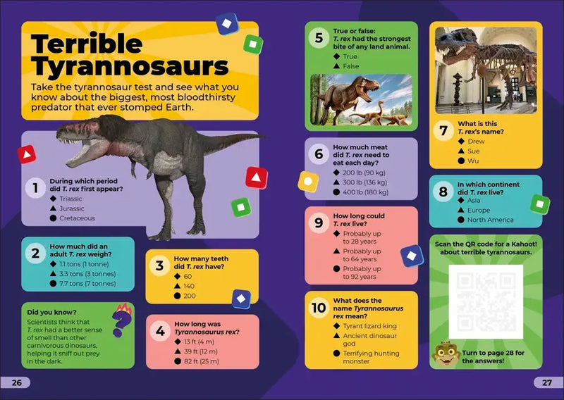 Kahoot! Quiz Time Dinosaurs US - Paperback / softback