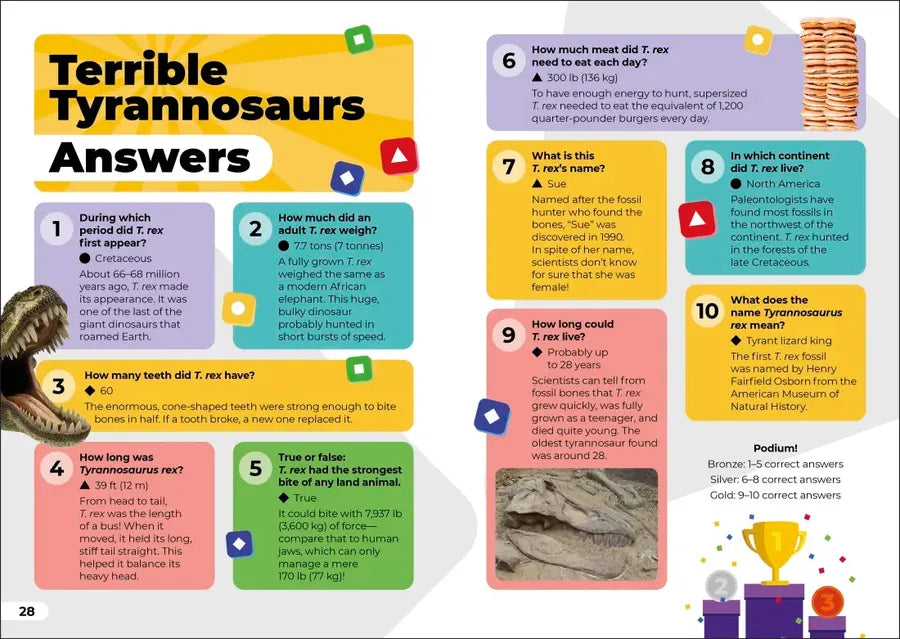 Kahoot! Quiz Time Dinosaurs US - Paperback / softback