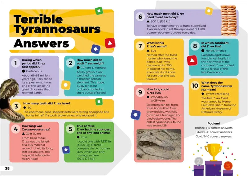 Kahoot! Quiz Time Dinosaurs US - Paperback / softback