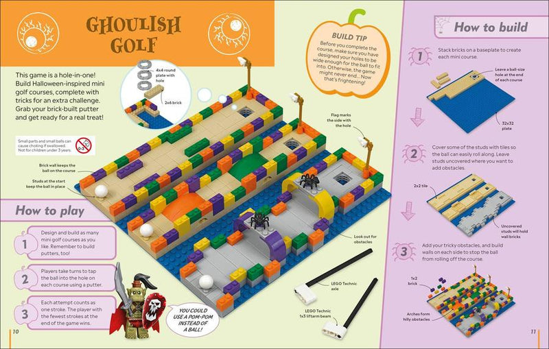 The LEGO Halloween Games Book US - Multiple-component retail product