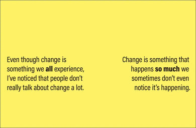 A Kids Book About Change US - Hardback
