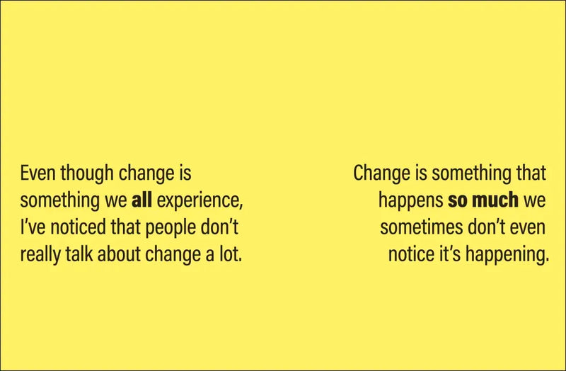 A Kids Book About Change US - Hardback