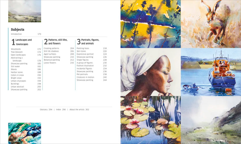 Artist's Watercolor Techniques US - Hardback