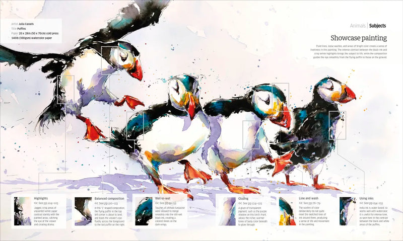 Artist's Watercolor Techniques US - Hardback