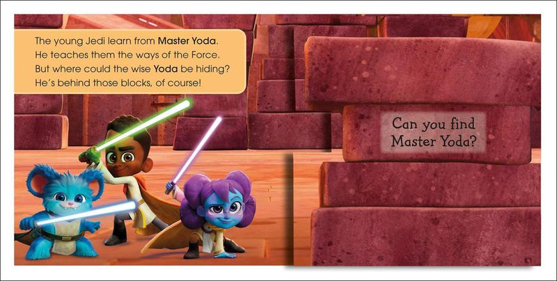 Pop-Up Peekaboo! Star Wars Young Jedi Adventures US - Board book