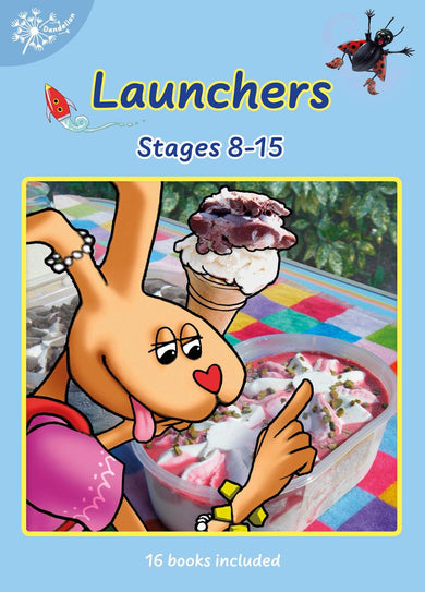 Phonic Books Dandelion Launchers Stages 8-15 Junk Bindup (Words with Four Sounds CVCC)-Children’s / Teenage fiction: General and modern fiction-買書書 BuyBookBook
