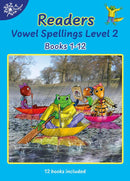 Phonic Books Dandelion Readers Vowel Spellings Level 2 Viv Wails Bindup-Children’s / Teenage fiction: General and modern fiction-買書書 BuyBookBook
