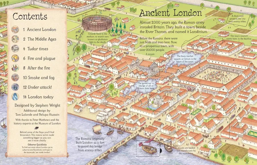 See Inside London GB - Board book