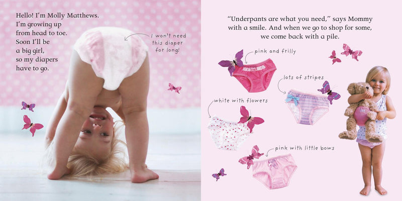 Girls Use the Potty! US - Board book