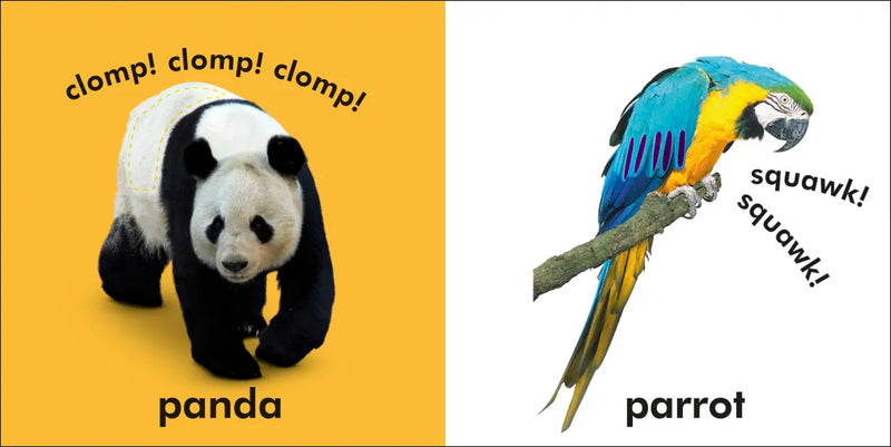 Baby Touch and Feel: Wild Animals US - Board book