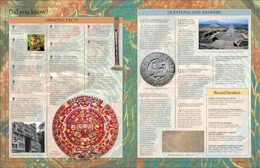 DK Eyewitness Books: Aztec, Inca & Maya US - Hardback